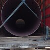 Подготовка к транспортировки стальной трубы большого диаметра